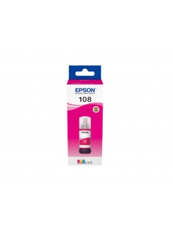 მელანი: Epson L8050 108 Ecotank Ink Bottle Magenta  - C13T09C34A
