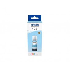 მელანი: Epson 108/L8050 EcoTank Light Cyan ink bottle 70ml Original - C13T09C54A