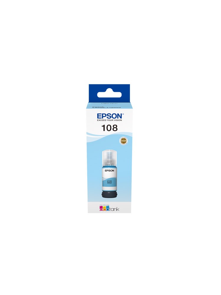მელანი: Epson L8050 108 Ecotank Ink Bottle Light Cyan - C13T09C54A