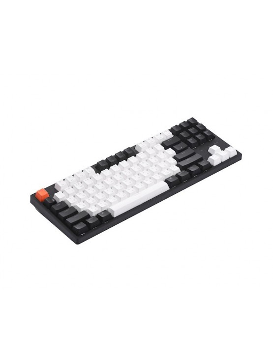 კლავიატურა: Keychron C1 HotSwap Gateron RGB Blue Wired Mechanical Keyboard Black - C1H2_KEYCHRON 