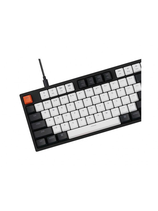 კლავიატურა: Keychron C2 Gateron G Pro Blue Wired Mechanical Keyboard Black - C2G2_KEYCHRON