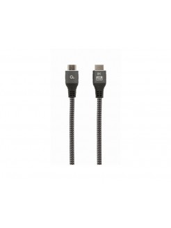 კაბელი: Gembird CCB-HDMI8K-2M Ultra High speed HDMI cable with Ethernet 8K Select Plus Series 2 m