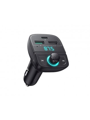 მანქანის დამტენი: UGREEN CD229 Bluetooth Car Charger Black - 80910
