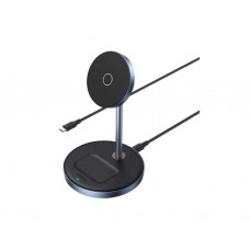 დამტენი: UGREEN CD317 Wireless Charger Black/Blue - 90668