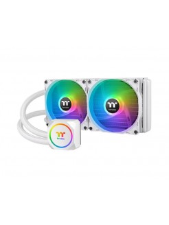 ქულერი: Thermaltake TH240 ARGB Sync Snow Edition AIO Liquid CPU Universal Cooler - CL-W301-PL12SW-A