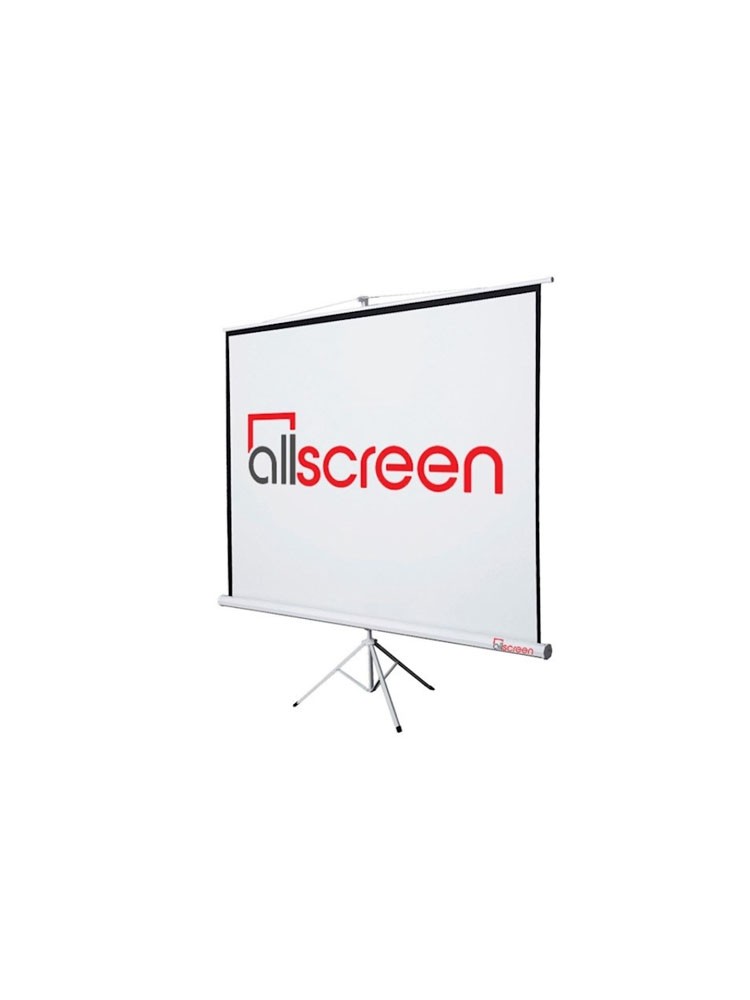პროექტორის ეკრანი: ALLSCREEN TRIPOD PROJECTION SCREEN 200X200cm HD FABRIC 110" - CTP-8080