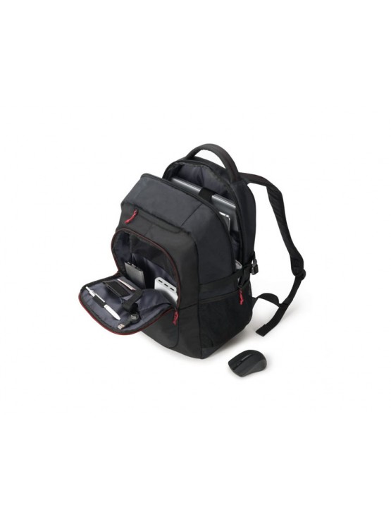 ნოუთბუქის ჩანთა: Dicota 15.6" Laptop Backpack GAIN Wireless Mouse Kit - D31719