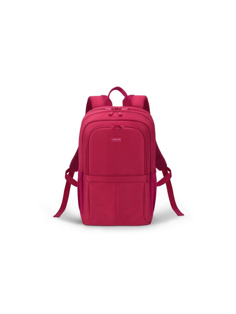 ნოუთბუქის ჩანთა: Dicota 15.6" Eco Backpack SCALE Red - D31734