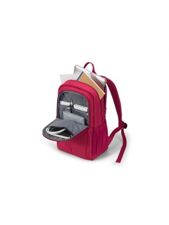 ნოუთბუქის ჩანთა: Dicota 15.6" Eco Backpack SCALE Red - D31734