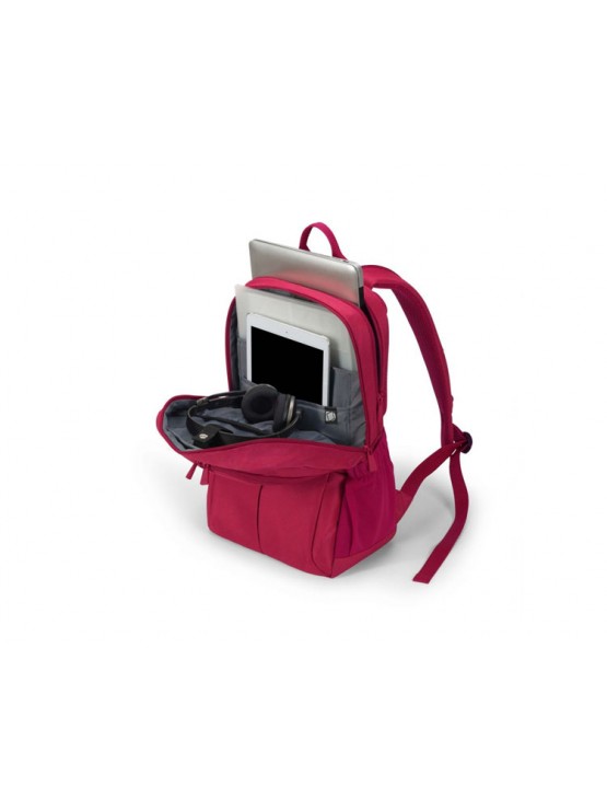 ნოუთბუქის ჩანთა: Dicota 15.6" Eco Backpack SCALE Red - D31734