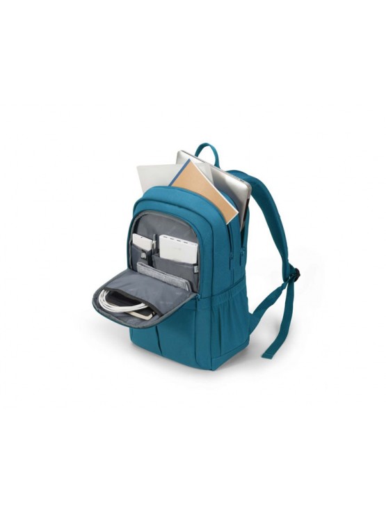 ნოუთბუქის ჩანთა: Dicota 15.6" Eco Backpack SCALE Blue - D31735