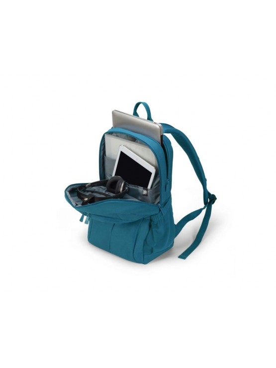 ნოუთბუქის ჩანთა: Dicota 15.6" Eco Backpack SCALE Blue - D31735