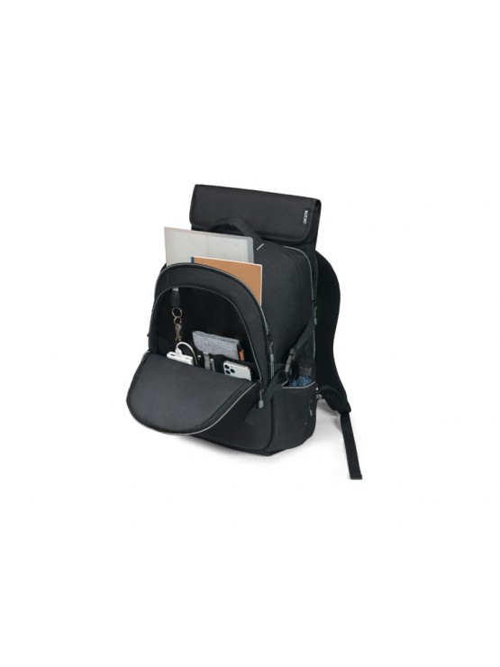 ნოუთბუქის ჩანთა: Dicota D32038-RPET 15-17.3" Eco Laptop Backpack Black