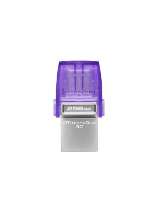 ფლეშ მეხსიერება: Kingston DataTraveler microDuo 3C 256GB USB3.2 - DTDUO3CG3/256GB