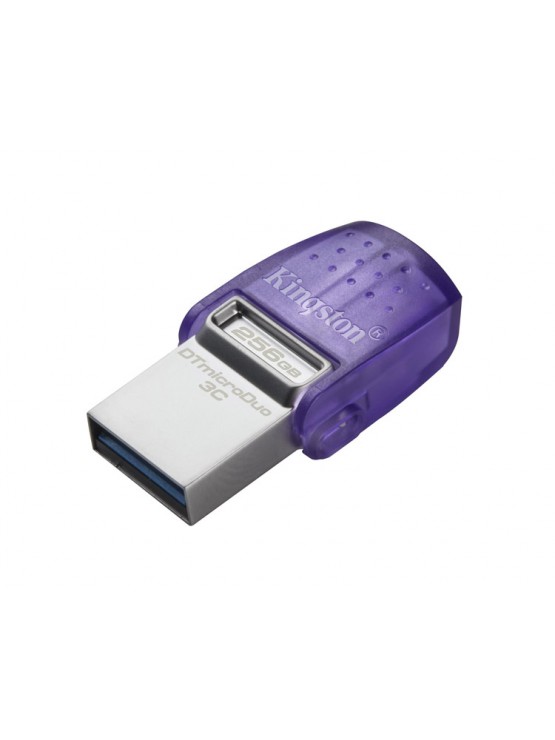 ფლეშ მეხსიერება: Kingston DataTraveler microDuo 3C 256GB USB3.2 - DTDUO3CG3/256GB