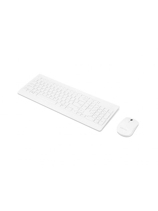 კლავიატურა-მაუსი: Lenovo 510 Wireless Combo Keyboard & Mouse White - GX31F38001