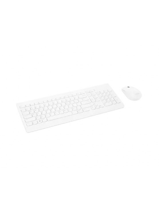 კლავიატურა-მაუსი: Lenovo 510 Wireless Combo Keyboard & Mouse White - GX31F38001