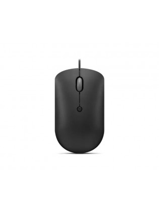 მაუსი: Lenovo 400 USB-C Wired Compact Mouse Black - GY51D20875