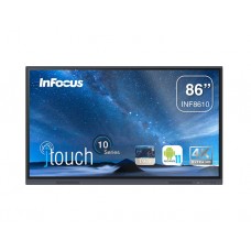 ინტერაქტიული ეკრანი: InFocus INF8610 86" 4K UHD Android 11 4GB 32GB Smart Board Black