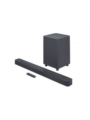 დინამიკი: JBL Bar 500 Wireless Bluetooth 5.1-Channel Dolby Atmos Soundbar Black - JBLBAR500PROBLKEP