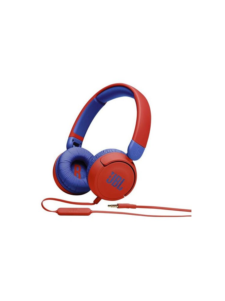 ყურსასმენი: JBL JR310 Kids On-Ear Headphones Red - JBLJR310RED