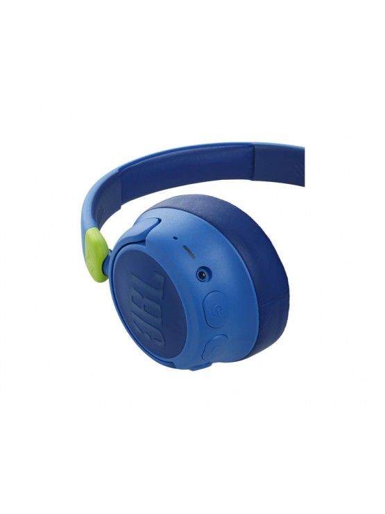 ყურსასმენი: JBL JR 460NC Wireless Noise Cancelling Kids Headphone Blue - JBLJR460NCBLU