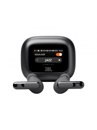 ყურსასმენი: JBL Live Beam 3 True Wireless Losed-stick Earbuds Black - JBLLIVEBEAM3BLK