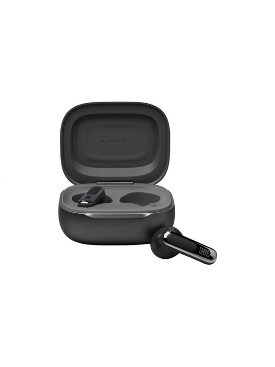 ყურსასმენი: JBL Live Flex 3 True Wireless Noise Cancelling Earphones With Screen Black - JBLLIVEFLEX3BLK