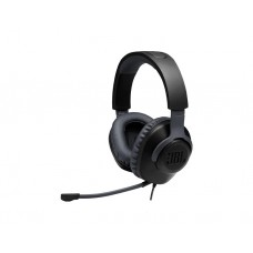 ყურსასმენი: JBL Quantum 100 Wired Over-Ear Gaming Headset Black - JBLQUANTUM100BLK