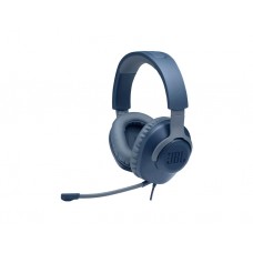 ყურსასმენი: JBL Quantum 100 Wired Over-Ear Gaming Headset Blue - JBLQUANTUM100BLU