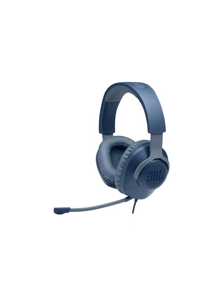 ყურსასმენი: JBL Quantum 100 Wired Over-Ear Gaming Headset Blue - JBLQUANTUM100BLU