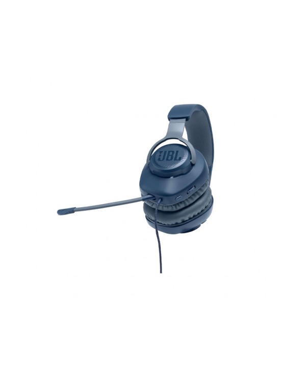 ყურსასმენი: JBL Quantum 100 Wired Over-Ear Gaming Headset Blue - JBLQUANTUM100BLU