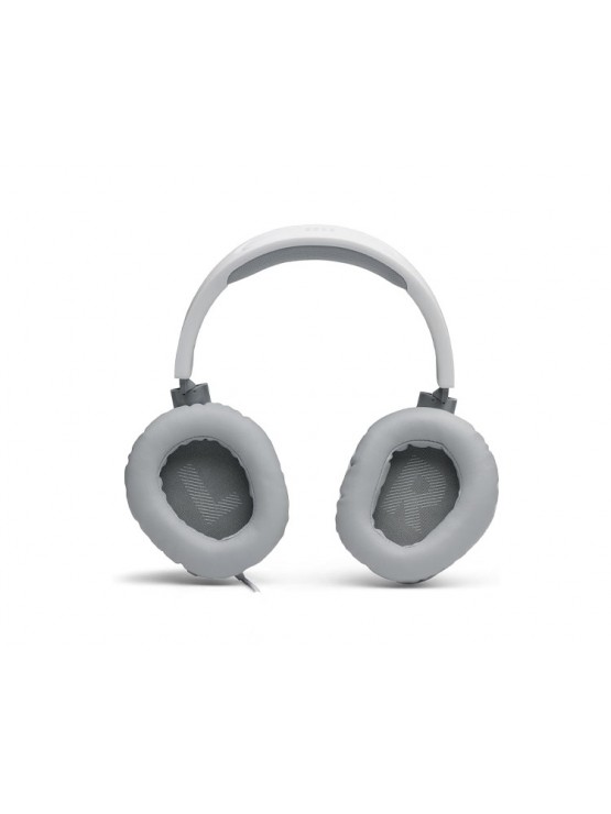 ყურსასმენი: JBL Quantum 100 Wired Over-Ear Gaming Headset White - JBLQUANTUM100WHT