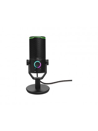მიკროფონი: JBL Quantum Stream Studio Quad Pattern Premium USB Microphone - JBLSTRMSTUDIOBLK