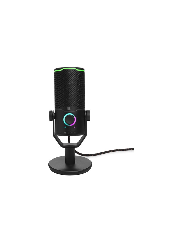 მიკროფონი: JBL Quantum Stream Studio Quad Pattern Premium USB Microphone - JBLSTRMSTUDIOBLK