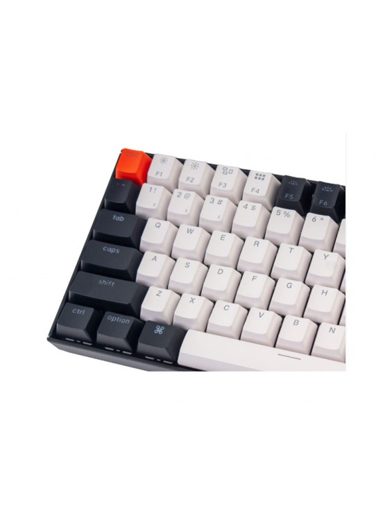 კლავიატურა: Keychron K2 Gateron Red Hot-Swap White LED Wireless Mechanical Keyboard Black - K2A1_Keychron 