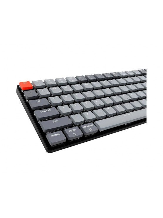 კლავიატურა: Keychron K3 Low Profile Gateron White LED Blue BT/USB Type-C Keyboard Black - K3A2_KEYCHRON