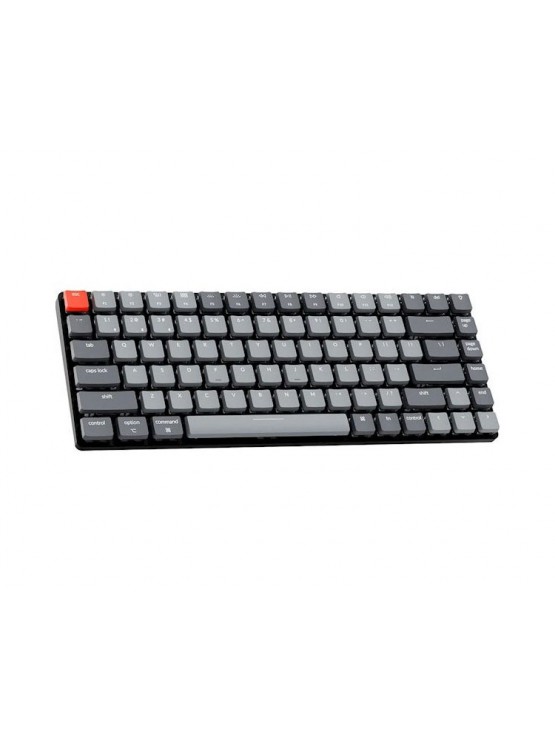 კლავიატურა: Keychron K3 Low Profile Gateron White LED Blue BT/USB Type-C Keyboard Black - K3A2_KEYCHRON