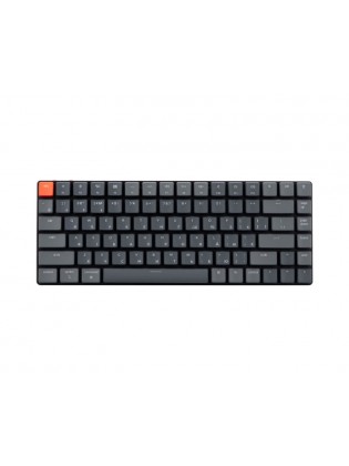 კლავიატურა: Keychron K3 Low Profile Hot-Swap Optical RGB Red BT/USB Type-C Keyboard Black - K3E1_KEYCHRON