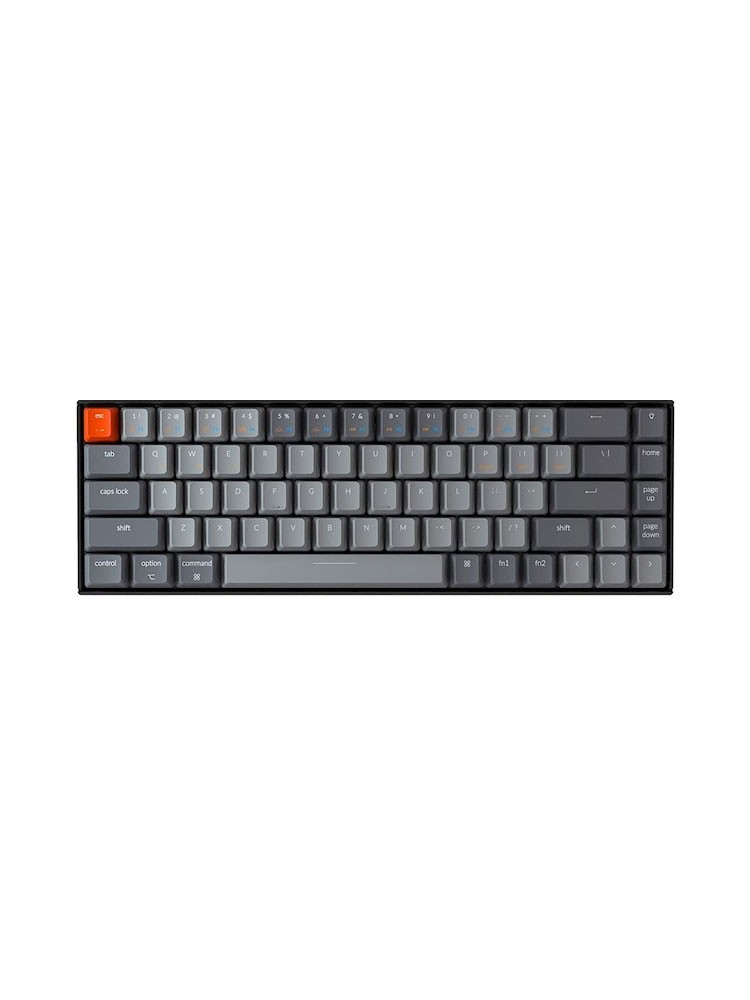 კლავიატურა: Keychron K6 68 Key Hot-Swap RGB Red Wireless Mechanical Keyboard - K6V1_Keychron