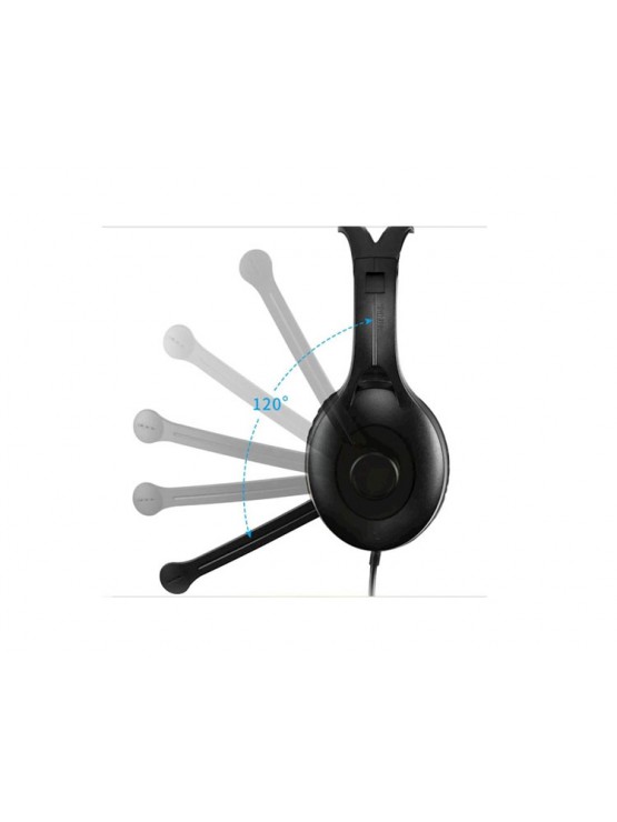 ყურსასმენი: Edifier K800 USB Headset Over Ear Stereo Gaming Black