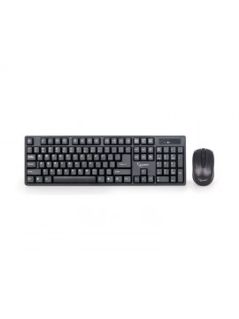 კლავიატურა-მაუსი: Gembird KBS-W-01 Wireless US layout Black