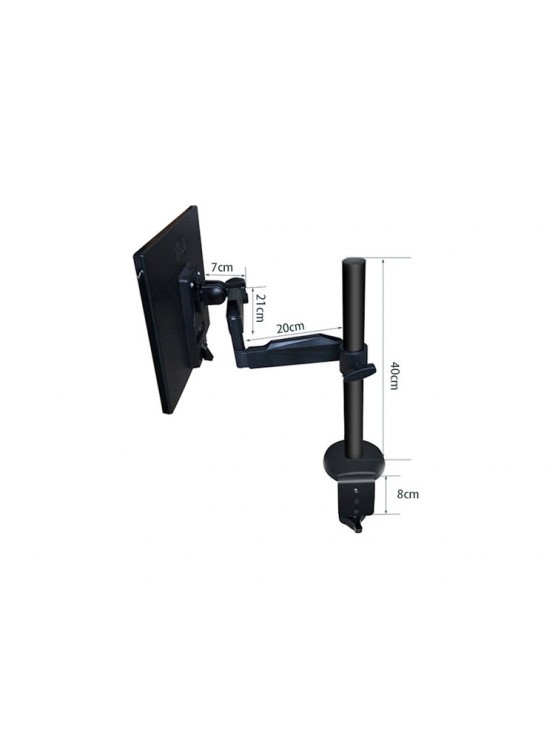 მონიტორის საკიდი: Allscreen MB1427H 14"-17" Monitor Mount Black