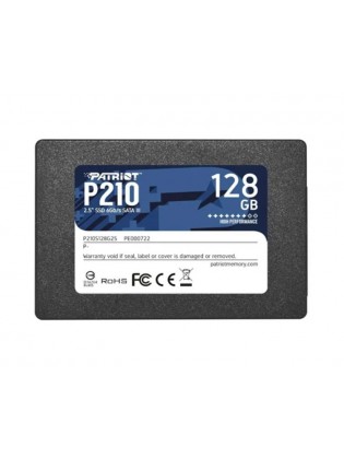 მყარი დისკი: Patriot P210 SSD 128GB SATA3 2.5 - P210S128G25