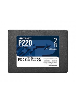 მყარი დისკი: Patriot P220 2TB SSD SATA 3 2.5" - P220S2TB25