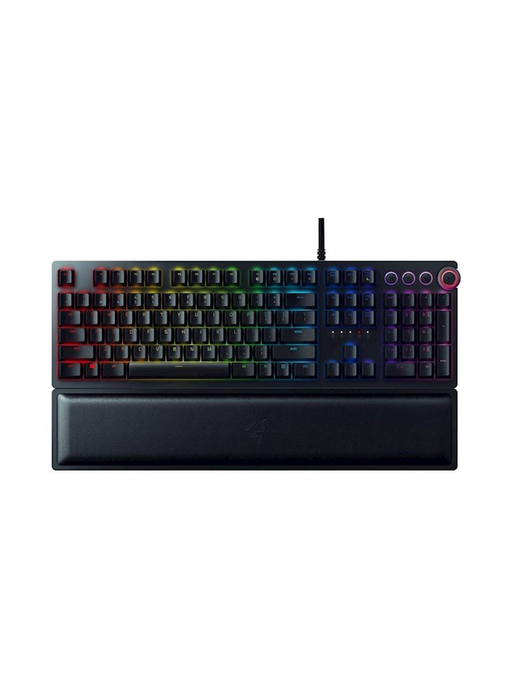 კლავიატურა: Razer Huntsman Elite Opto-Mechanical Switch Keyboard Black - RZ03-01871000-R3M1