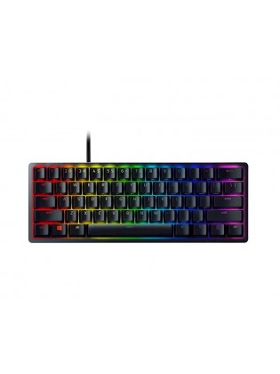 კლავიატურა: Razer Huntsman Mini Clicky Optical Purple Switch US Black - RZ03-03390100-R3M1