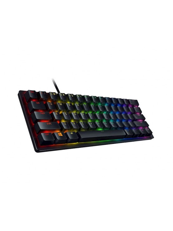 კლავიატურა: Razer Huntsman Mini Clicky Optical Purple Switch US Black - RZ03-03390100-R3M1