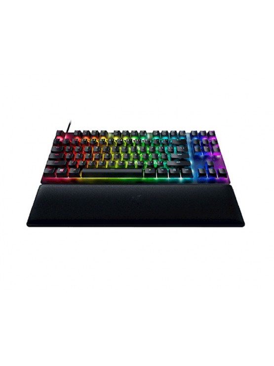 კლავიატურა: Razer Gaming Keyboard Huntsman V2 Tenkeyless Purple Switch USB RU Black - RZ03-03941400-R3R1