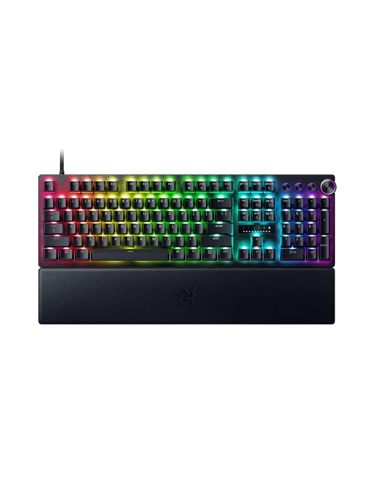 კლავიატურა: Razer Huntsman V3 Pro Wired RGB Gaming Keyboard Black - RZ03-04970100-R3M1